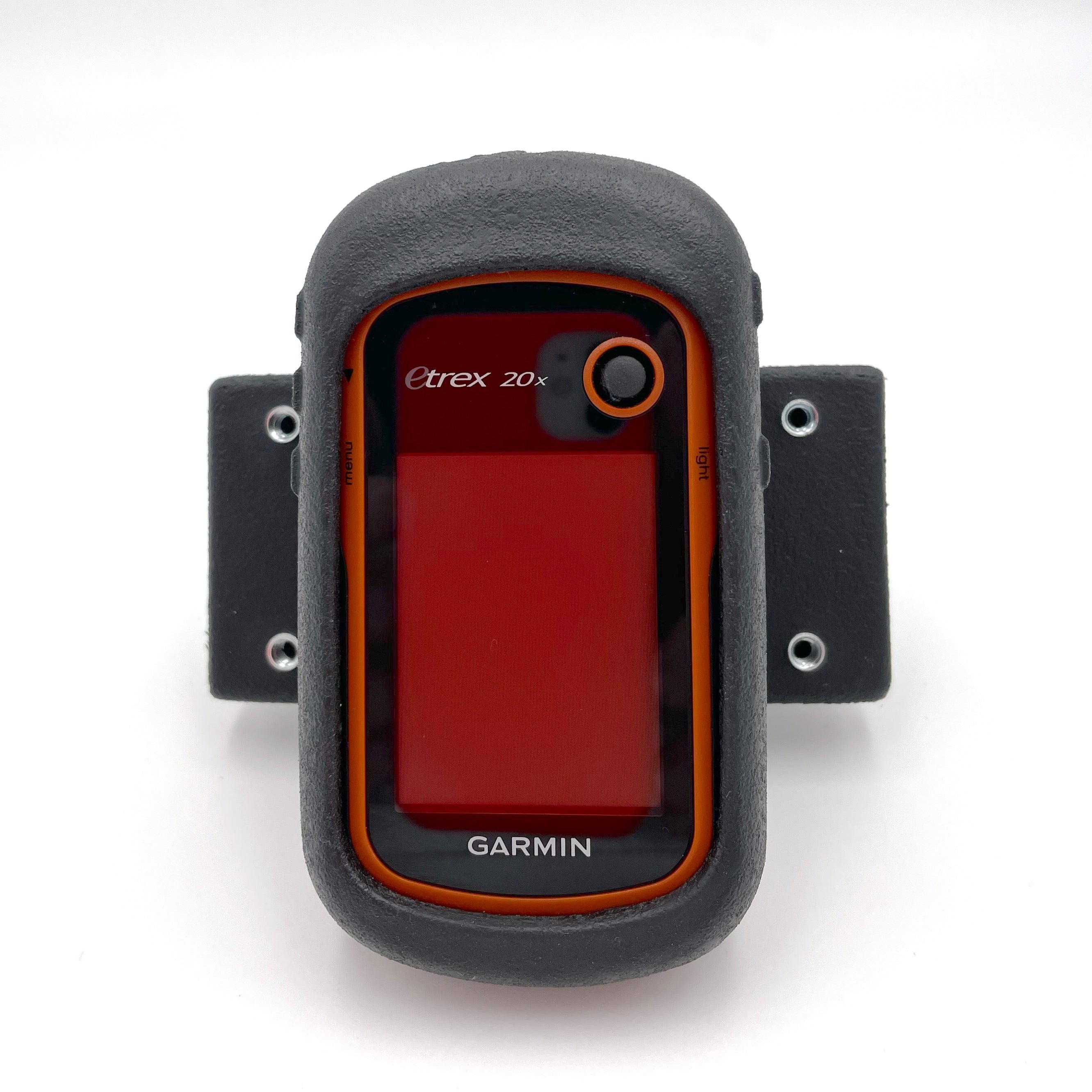 Single GPS mount with handlebar pad